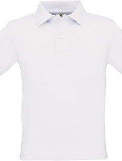 B&C Safran /kids Dětské piqué polo 01.0486 white