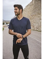 JN Pánské sportovní tričko s výstřihem do V 02.0 black model 22413736 - Daiber