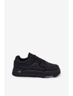 Nízké Dámské Tenisky Big Star model 21694475 HIPOLY SYSTEM Černé - Big Star Shoes Nízké Dámské Tenisky Big Star model 21694475 HIPOLY SYSTEM Černé - Big Star Shoes