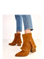 Boty na podpatku model 220270 Solea Boty na podpatku model 220270 Solea