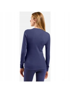 Odlo BL TOP spodní prádlo s dlouhým rukávem l/s ACTIVE WARM velikost M Blue
