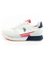 U.S. Polo Assn sportovní boty tenisky pánské módní pohodlné bílé