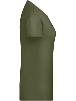 Daiber 8007 Dámské tričko z bio bavlny 02.8007 olive