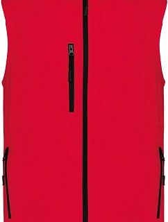 K 403 Pánská 3vrstvá softshellová vesta model 22508884 red - Kariban