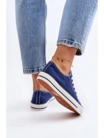 Dámské Klasické Tenisky Tmavě Modré Ecoma Dámské Klasické Tenisky Tmavě Modré Ecoma