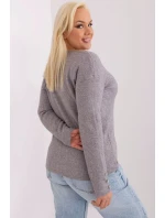 Svetr plus size model 190084 Factory Price