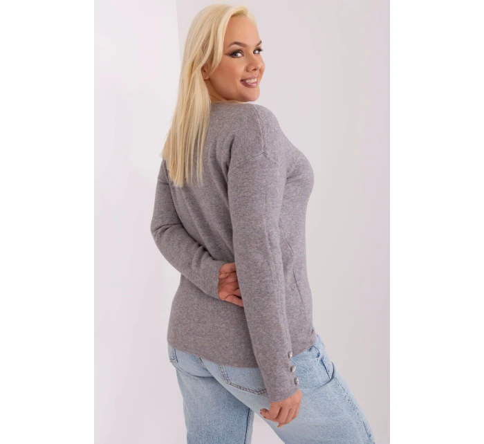 Svetr plus size model 190084 Factory Price