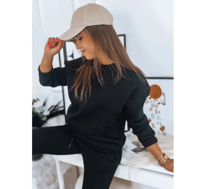 Dámská tepláková souprava ARIELLA PREMIUM černá FashionStreet AY0731