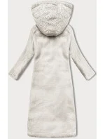 Černá oboustranná zimní bunda s kožešinou model 21248608 - J.STYLE Černá oboustranná zimní bunda s kožešinou model 21248608 - J.STYLE