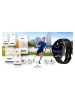 GIEWONT Vertex SmartCall GW450-1 Carbon/Carbon Silicone Smartwatch GIEWONT Vertex SmartCall GW450-1 Carbon/Carbon Silicone Smartwatch