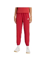 Dámské kalhoty Train Essentials 3Stripes Woven červené model 22160598 dámské - ADIDAS Dámské kalhoty Train Essentials 3Stripes Woven červené model 22160598 dámské - ADIDAS