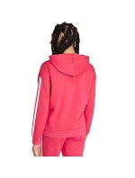 Dámská mikina adidas Essentials 3-Stripes Full-Zip Fleece Hoodie, růžová, KF6272 Dámská mikina adidas Essentials 3-Stripes Full-Zip Fleece Hoodie, růžová, KF6272