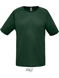 SOL'S Sporty Pánské raglánové sportovní tričko 25.1939 forest green