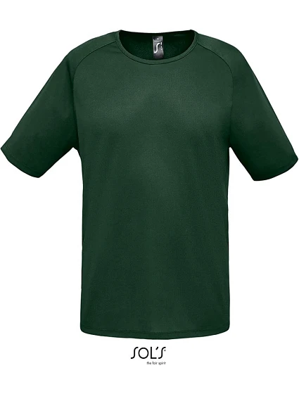 SOL'S Sporty Pánské raglánové sportovní tričko 25.1939 forest green SOL'S Sporty Pánské raglánové sportovní tričko 25.1939 forest green