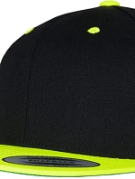 Flexfit 6089M 6 panelová Snapback kšiltovka 55.6089 black/neon yellow