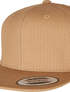 Flexfit 6089PS 6 panelová snapback kšiltovka s držák. na pero 55.89PS ocher