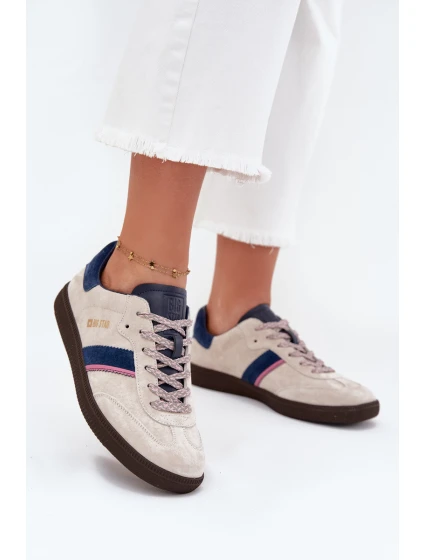 Dámské Nízké Sněhule Z Semiše Big Star model 21705751 HIPOLY SYSTEM Šedé - Big Star Shoes Dámské Nízké Sněhule Z Semiše Big Star model 21705751 HIPOLY SYSTEM Šedé - Big Star Shoes