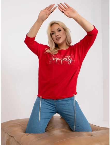 Halenka RV BZ model 17280789 červená - FPrice