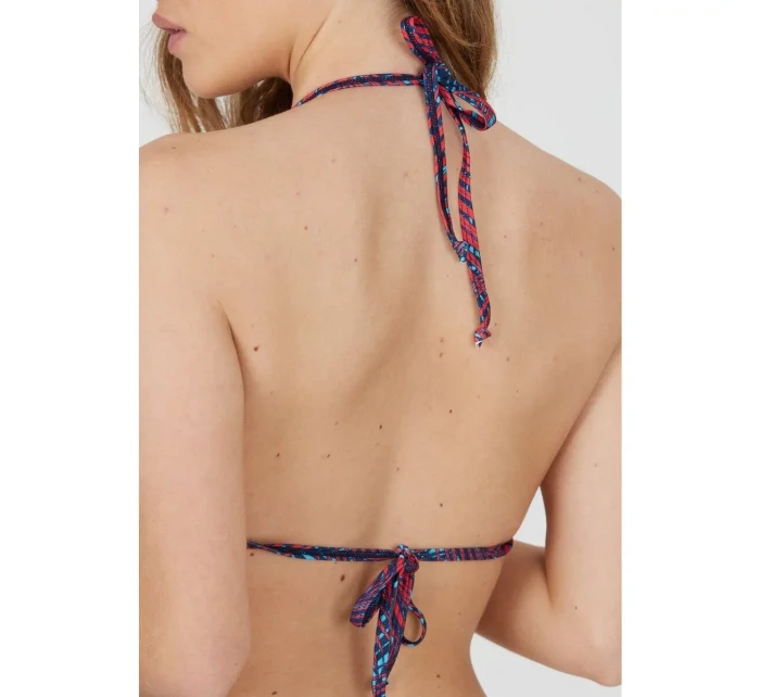 Dámský vršek plavek Cruz Monica W Triangle Printed Bikini Top