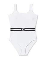 Dámské jednodílné plavky KW0KW00985-YCD - Calvin Klein