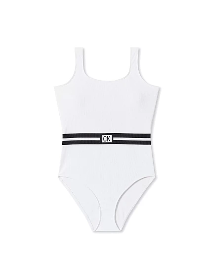 Dámské jednodílné plavky KW0KW00985-YCD - Calvin Klein