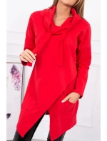 Tunika nadměrné velikosti model 20892368 červená - Kesi