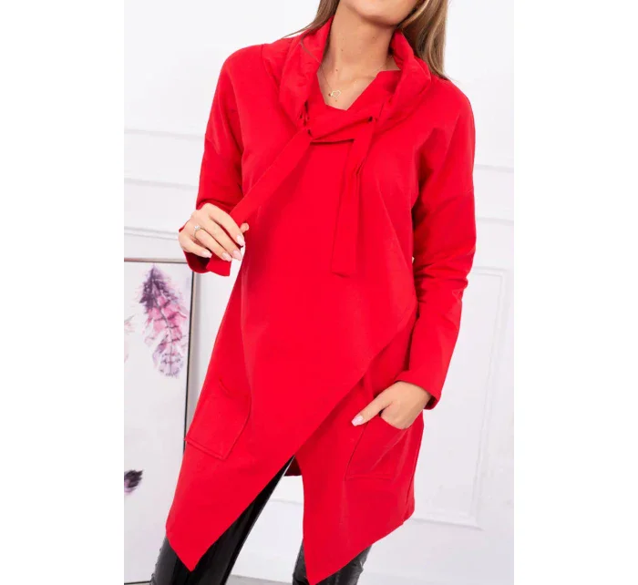 Tunika nadměrné velikosti model 20892368 červená - Kesi