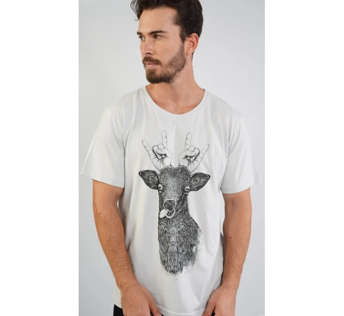 Pánské pyžamo šortky Jelen