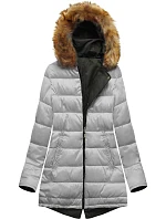 DWUSTRONNA ZIMOWA PARKA DAMSKA Z KAPTUREM model 21242265 - S'WEST DWUSTRONNA ZIMOWA PARKA DAMSKA Z KAPTUREM model 21242265 - S'WEST