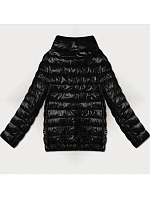 Lehce zateplená oboustranná bunda do boků Goodlookin black (P21-7213/7212-1)