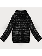 Lehce zateplená oboustranná bunda do boků Goodlookin black (P21-7213/7212-1) Lehce zateplená oboustranná bunda do boků Goodlookin black (P21-7213/7212-1)