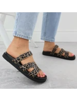 Dámské žabky v béžové barvě model 21904992 - VINCEZA