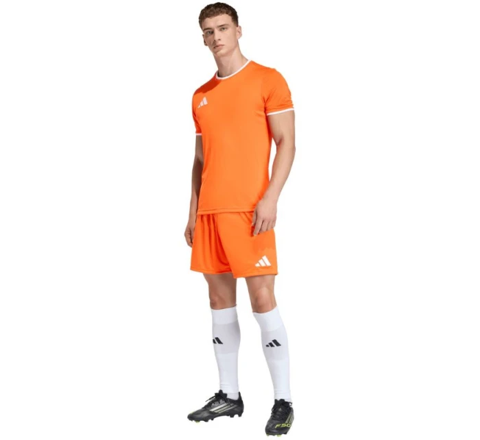 Pánské šortky adidas Entrada 26 oranžové JZ2512 Pánské šortky adidas Entrada 26 oranžové JZ2512
