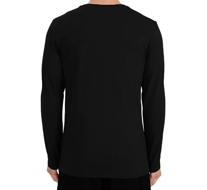 Pánské tričko 4F Longsleeve deep black 4FWMM00TLON 20S pánské model 22096902