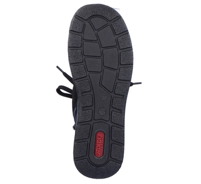 Nepromokavé kožené zateplené boty Rieker W RKR567 Nepromokavé kožené zateplené boty Rieker W RKR567