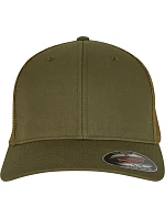 6 panelová Trucker kšiltovka 55. moss green model 22537101 - Flexfit 6 panelová Trucker kšiltovka 55. moss green model 22537101 - Flexfit