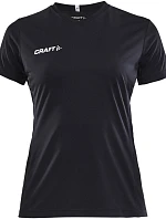 Craft Teamwear Squad Go Jersey Solid W Dámské sportovní tričko s výstřihem do V 82.5566 black