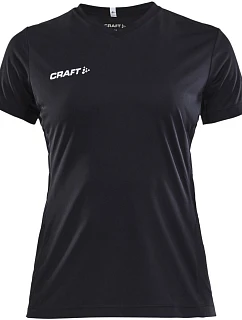 Squad Go Jersey Solid W Dámské sportovní tričko s výstřihem do V model 22468991 black - Craft Teamwear