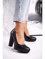 Lodičky Na Podpatku model 21541963 černé - Maciejka