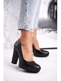 Lodičky Na Podpatku model 21541963 černé - Maciejka