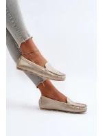 Dámské mokasíny Zlaté model 21653948 - Boto