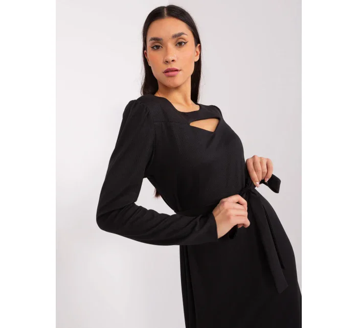 LK SK 509447 šaty.75P černá LK SK 509447 šaty.75P černá