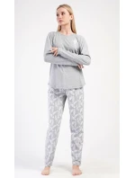 Dámské pyžamo dlouhé Peříčko