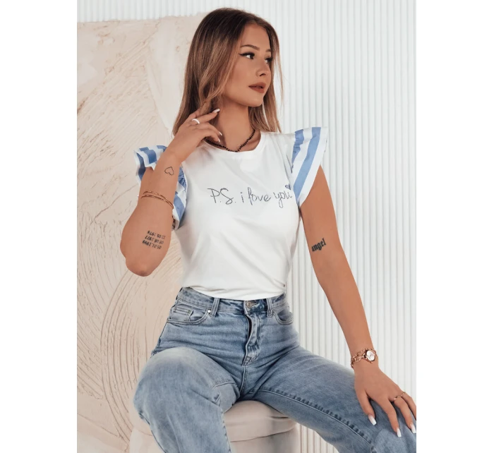 Dámské tričko AMOURI modré FashionStreet RY2413