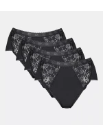 sloggi Chic Midi 4P - BLACK - SLOGGI BLACK - SLOGGI sloggi Chic Midi 4P - BLACK - SLOGGI BLACK - SLOGGI