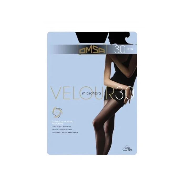 Dámské punčochové kalhoty Omsa Velour 30 den XL Dámské punčochové kalhoty Omsa Velour 30 den XL