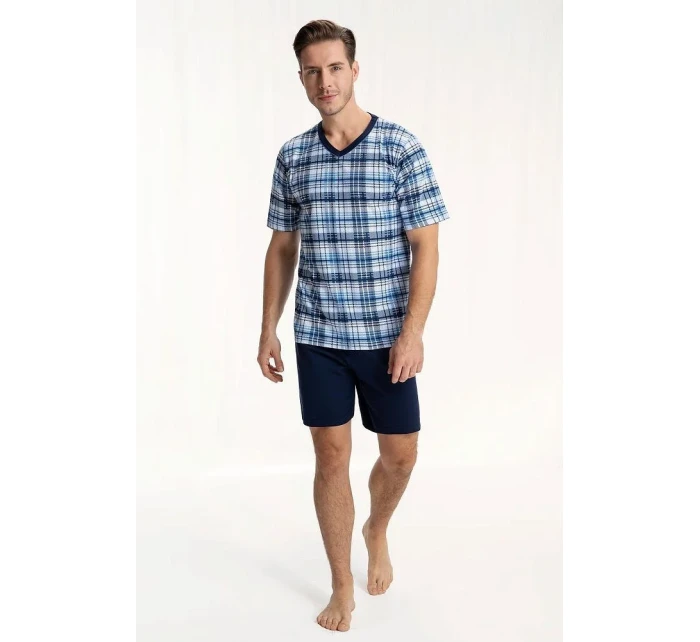 Pánské pyžamo Luna 793 M-2XL kr/r Pánské pyžamo Luna 793 M-2XL kr/r