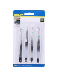PINZETA SADA 4 KS KINZO