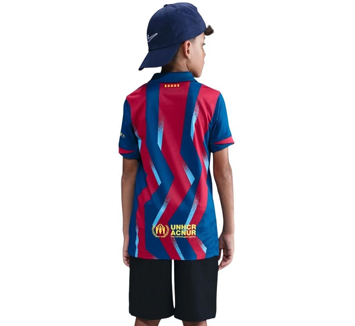 Dětský dres FC Barcelona Stadium tmavě modrý a červený model 22054301 - NIKE Dětský dres FC Barcelona Stadium tmavě modrý a červený model 22054301 - NIKE