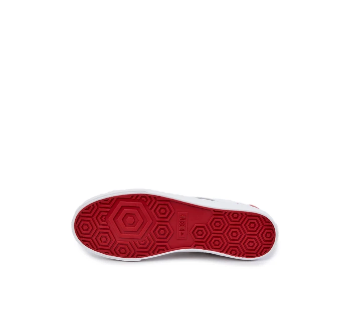 Kožené pánské tenisky Big Star JJ174106 Bílo-červená Kožené pánské tenisky Big Star JJ174106 Bílo-červená